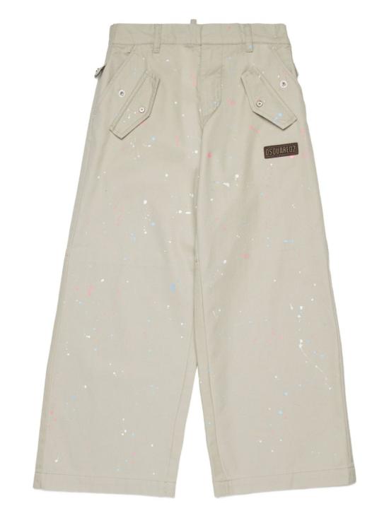 26SS [키즈] 디스퀘어드2 스트레이트 팬츠 DQ3195D0AGH DQ717 Grey