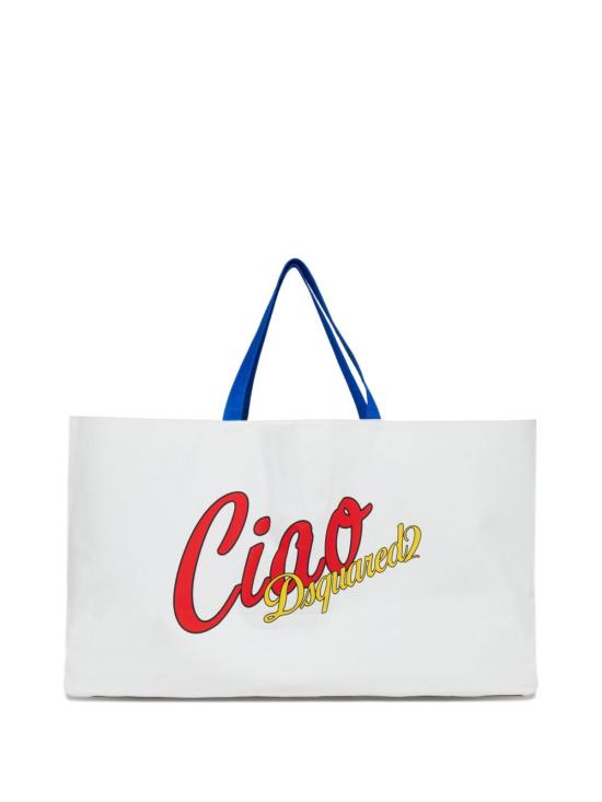 26SS [키즈] 디스퀘어드2 토트백 DQ3365D0AHP DQ100 White