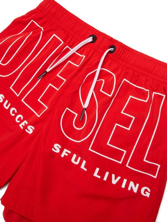 26SS [키즈] 디젤 스윔팬츠 J02699KXBPB K405 Red - DIESEL