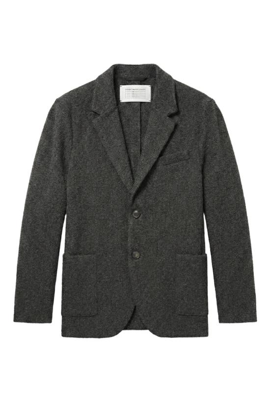  해리스와프런던 수트 자켓 해리스 워프 런던 차콜 바이컬러 블레이저