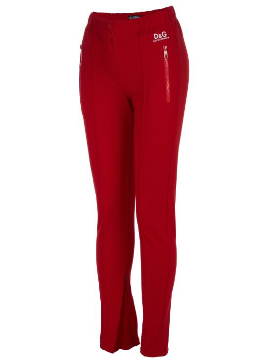 돌체앤가바나 트레이닝/조거 팬츠 FTB7KT GDO95 RED - DOLCE & GABBANA