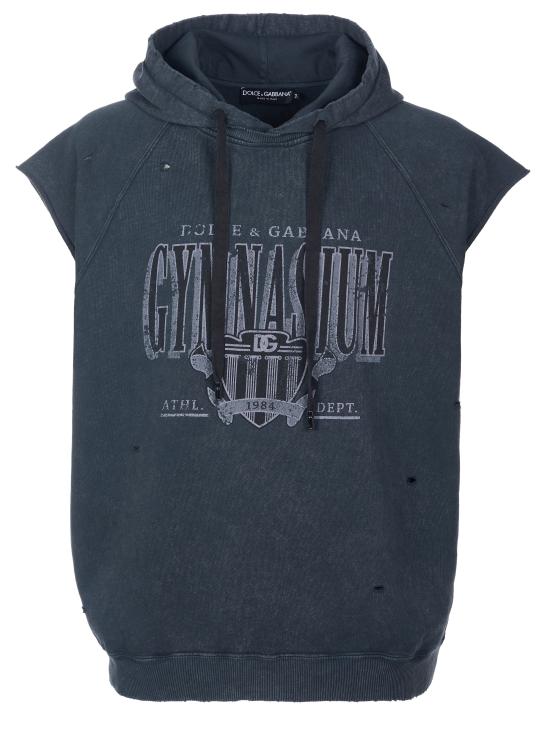  돌체앤가바나 후드 티셔츠 G9AELT G7H1T GREY