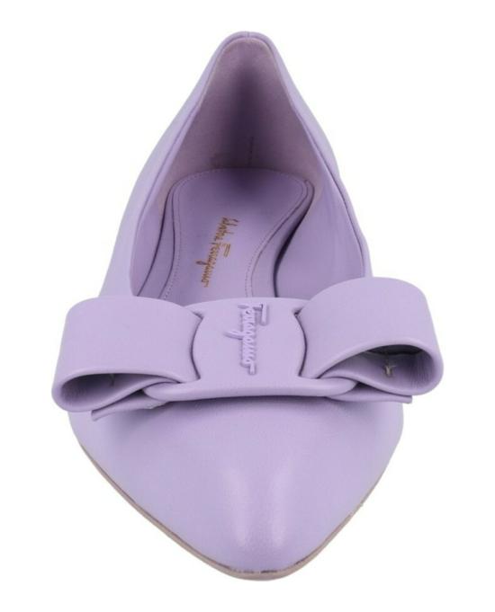  살바토레 페라가모 플랫 슈즈 01R252 745250 1B 50007 9 5 Purple - SALVATORE FERRAGAMO