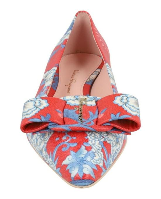  살바토레 페라가모 플랫 슈즈 01B338 743594 1C 10182 6 Red - SALVATORE FERRAGAMO