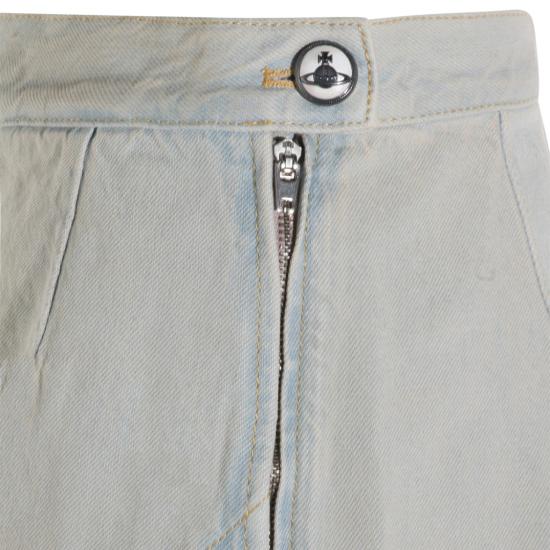 26SS 비비안웨스트우드 미디 스커트 1903001GW01C1B412 Blue - VIVIENNE WESTWOOD