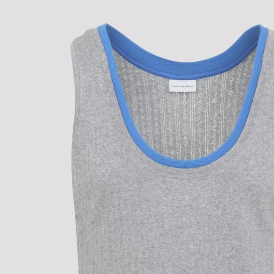 26SS 드리스 반 노튼 반팔 티셔츠 2610211223136 Grey - DRIES VAN NOTEN