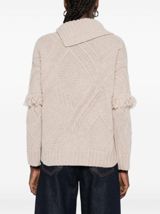 25FW 막스마라 긴팔 티셔츠 2525366172MASTRO003 Neutrals - MAX MARA