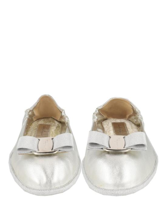  살바토레 페라가모 플랫 슈즈 01D973 756660 1C 00025 11 White - SALVATORE FERRAGAMO