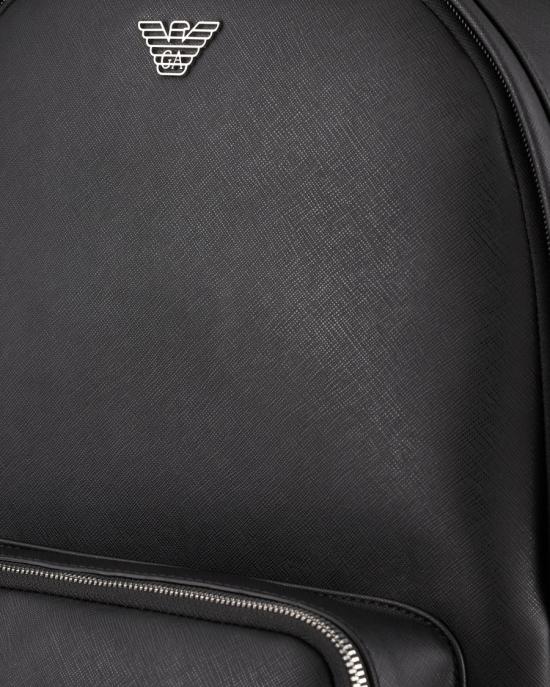 26SS 엠포리오 아르마니 백팩 6055116 Black - EMPORIO ARMANI