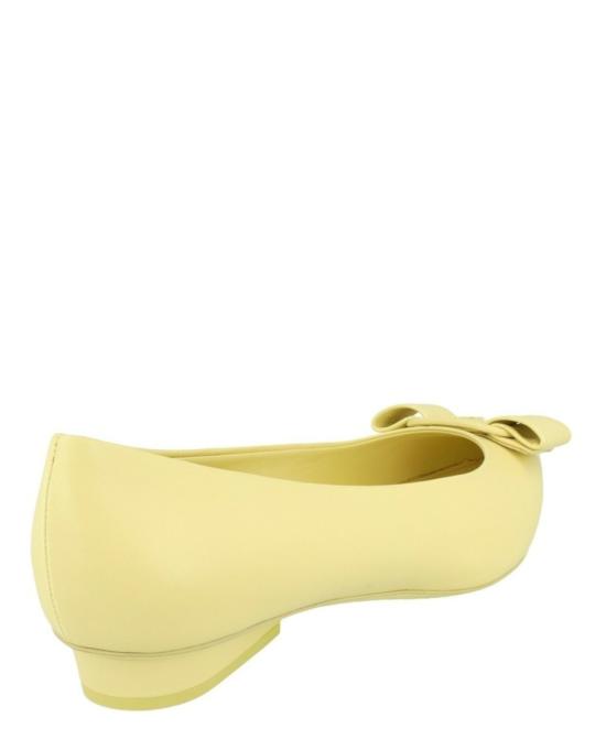  살바토레 페라가모 플랫 슈즈 01R252 744592 1B 70004 10 Yellow - SALVATORE FERRAGAMO