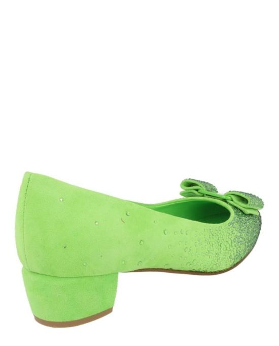  살바토레 페라가모 힐/펌프스 01F609 763699 1C 30021 7 Green - SALVATORE FERRAGAMO