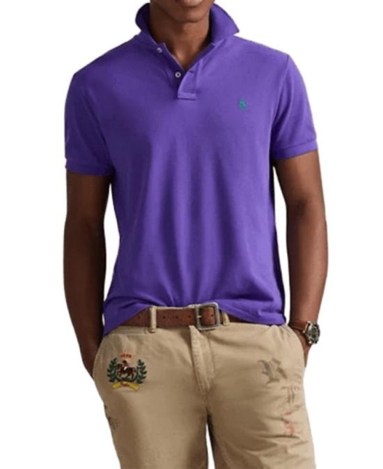 26SS 폴로 랄프로렌 폴로 티셔츠 710795080 Purple - POLO RALPH LAUREN