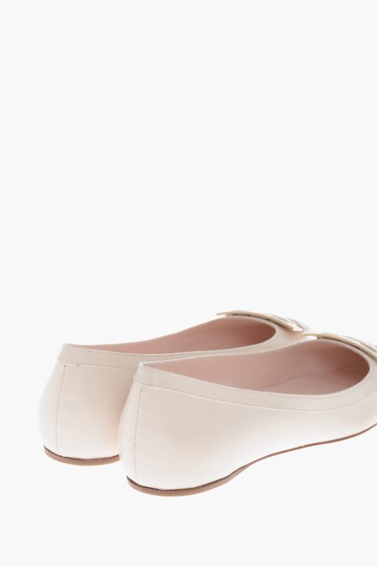  로저비비에 플랫 슈즈 RVW40440940BSSC019 White - ROGER VIVIER