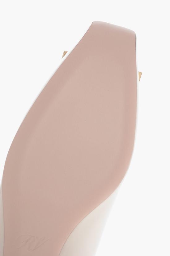  로저비비에 플랫 슈즈 RVW40440940BSSC019 White - ROGER VIVIER