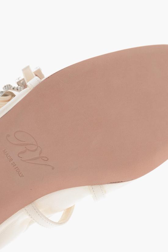  로저비비에 플랫 슈즈 RVW7433907091TC019 White - ROGER VIVIER