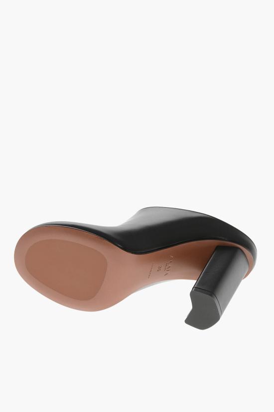  알라이아 뮬/슬리퍼 AA3M085CK122 999 Black - ALAIA