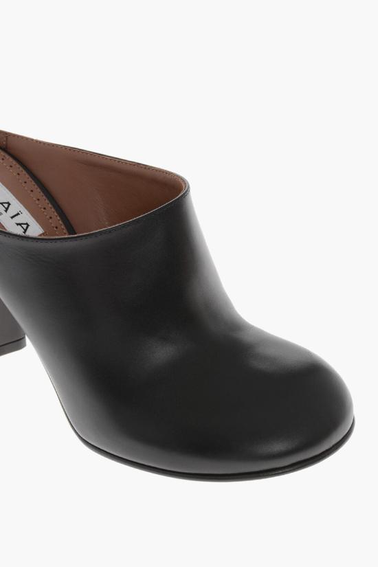  알라이아 뮬/슬리퍼 AA3M085CK122 999 Black - ALAIA