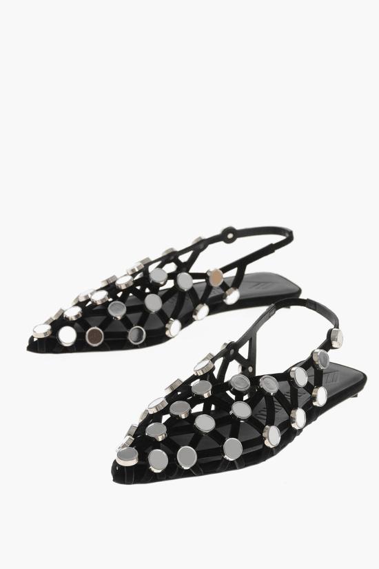  디 아티코 플랫 슈즈 246WSH00801LBT007SA 100 Black