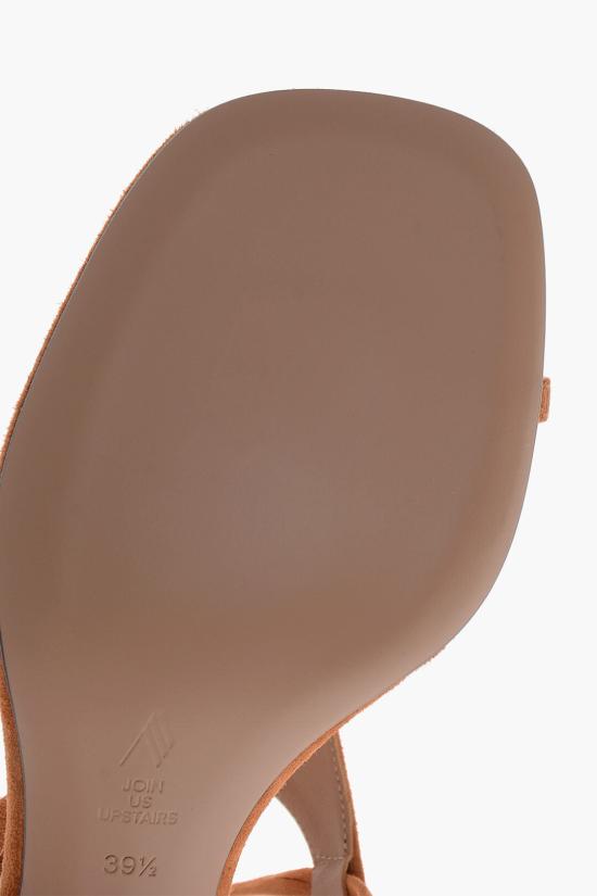  디 아티코 샌들 250WSH00865LBT007AA 209 Orange - THE ATTICO