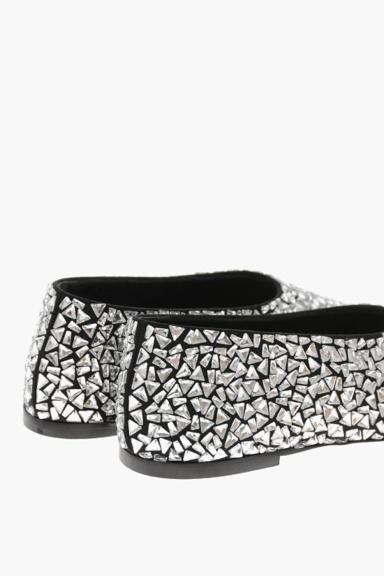  프로엔자슐러 플랫 슈즈 SH251009 001 Silver - PROENZA SCHOULER