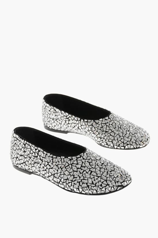  프로엔자슐러 플랫 슈즈 SH251009 001 Silver