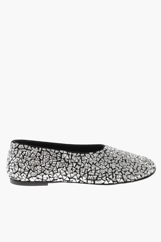  프로엔자슐러 플랫 슈즈 SH251009 001 Silver - PROENZA SCHOULER