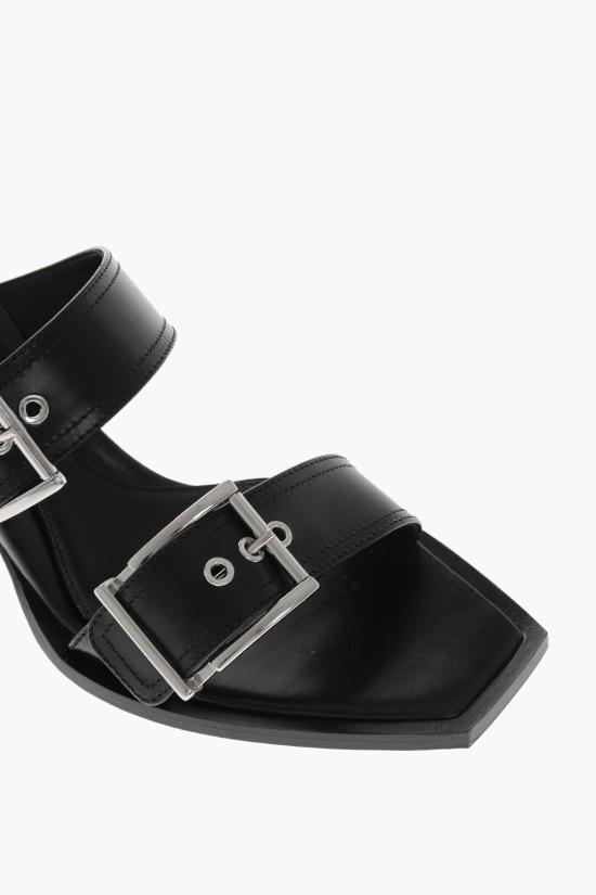  알렉산더 맥퀸 샌들 709991WHSWD1081 Black - ALEXANDER MCQUEEN