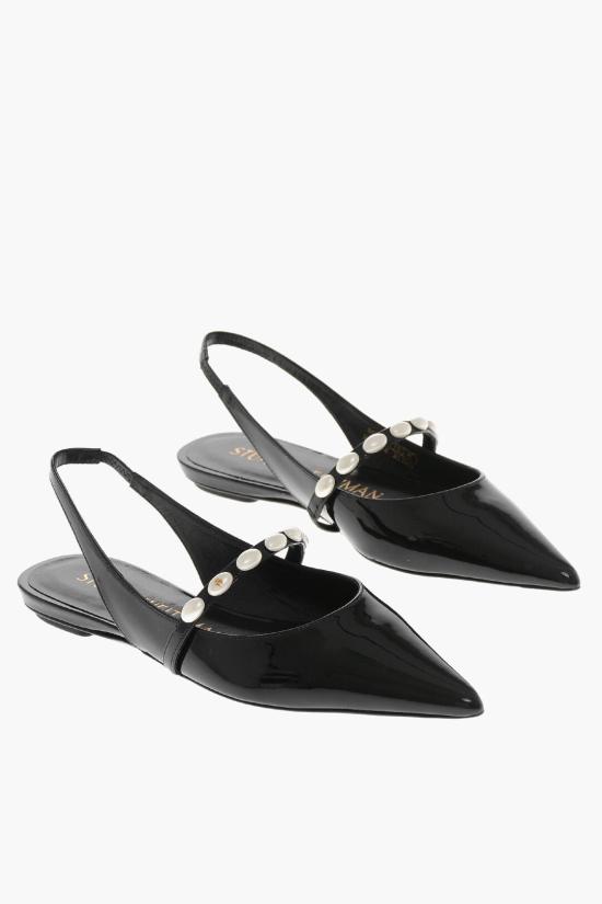  스튜어트 와이츠먼 플랫 슈즈 SH557 BLK Black