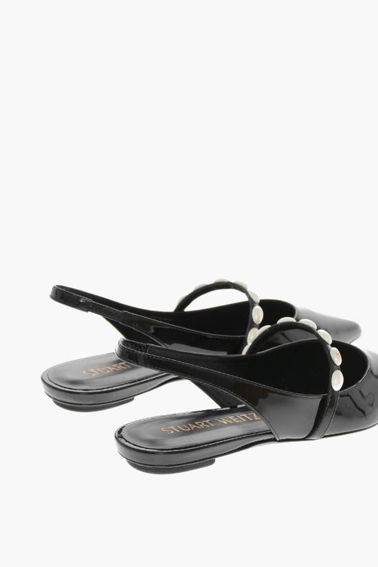  스튜어트 와이츠먼 플랫 슈즈 SH557 BLK Black - STUART WEITZMAN