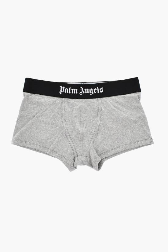  팜앤젤스 팬티 PMUH001C99FAB0048484 Grigio Bianco e Nero - PALM ANGELS