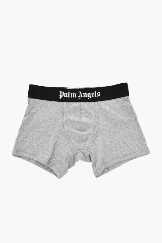  팜앤젤스 팬티 PMUH004C99FAB0018484 Grigio Bianco e Nero - PALM ANGELS
