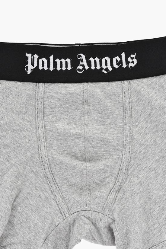  팜앤젤스 팬티 PMUH004C99FAB0018484 Grigio Bianco e Nero - PALM ANGELS