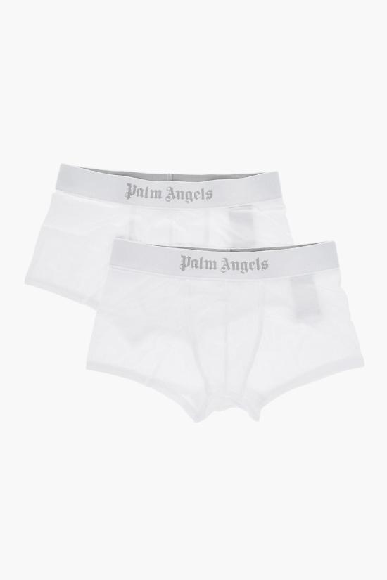  팜앤젤스 팬티 PMUH001S23FAB0010101 White - PALM ANGELS