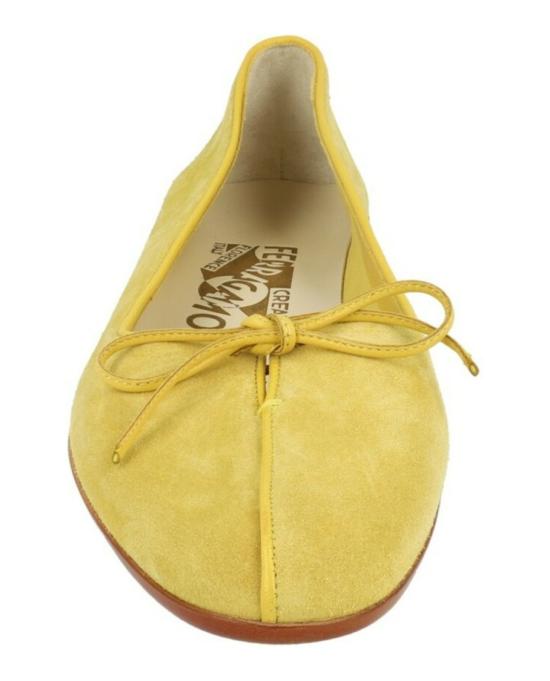  살바토레 페라가모 플랫 슈즈 01F555 628370 M 90006 5 5 Yellow - SALVATORE FERRAGAMO