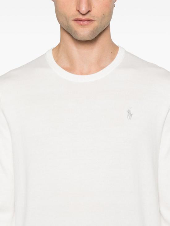 26SS 폴로 랄프로렌 스웨터 710890558 White - POLO RALPH LAUREN