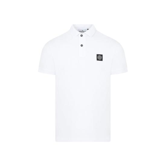 26SS 스톤 아일랜드 폴로 티셔츠 L1S152200008 S0017 White