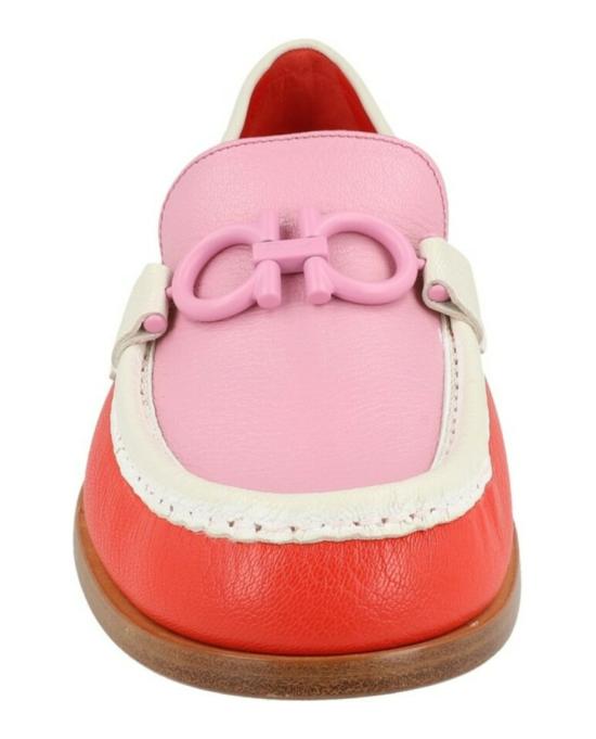  살바토레 페라가모 플랫 슈즈 01N660 750826 1C 60028 10 Red - SALVATORE FERRAGAMO