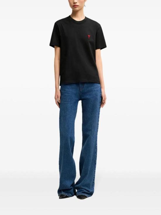 26SS 아미 반팔 티셔츠 BFUTS035 724001 Black - AMI