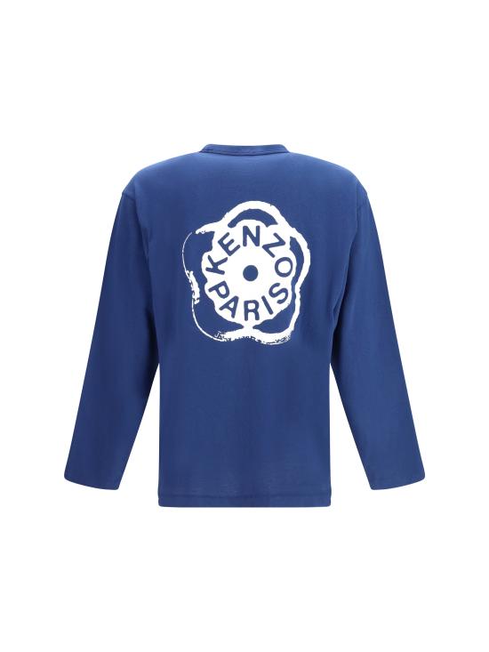 26SS 겐조 반팔 티셔츠 FG55TL3024SK 75 BLUE - KENZO