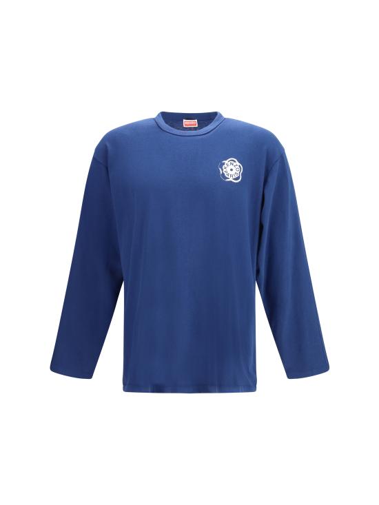 26SS 겐조 반팔 티셔츠 FG55TL3024SK 75 BLUE