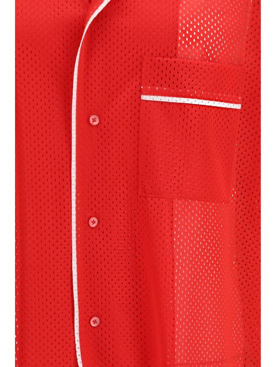 26SS 모스키노 긴팔 셔츠 261ZZA02190247 1115 RED - MOSCHINO