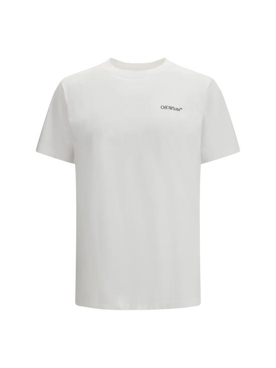 26SS 오프화이트 반팔 티셔츠 44MAA027S26J001100 1000 WHITE