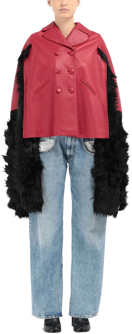  마르지엘라 코트 S29AM0367SY153 RED - MAISON MARGIELA