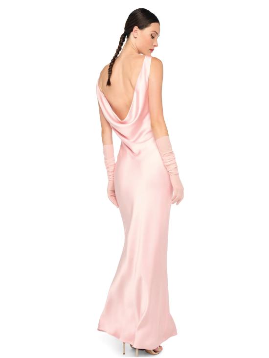 26SS 노마카말리 롱 원피스 ST1263SAP15838sleeveless low back drape gown - NORMA KAMALI