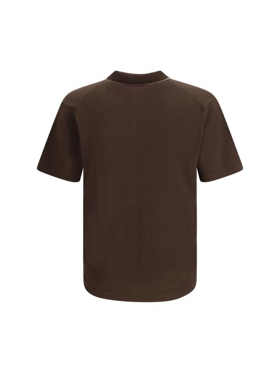 26SS 크루나 폴로 티셔츠 SM04LEVANTE1750 144 BROWN - CRUNA