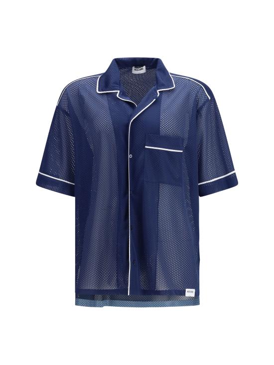 26SS 모스키노 긴팔 셔츠 261ZZA02190247 1290 BLUE