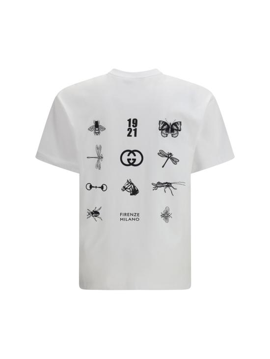 26SS 구찌 반팔 티셔츠 855021XJHQK 9051 WHITE - GUCCI