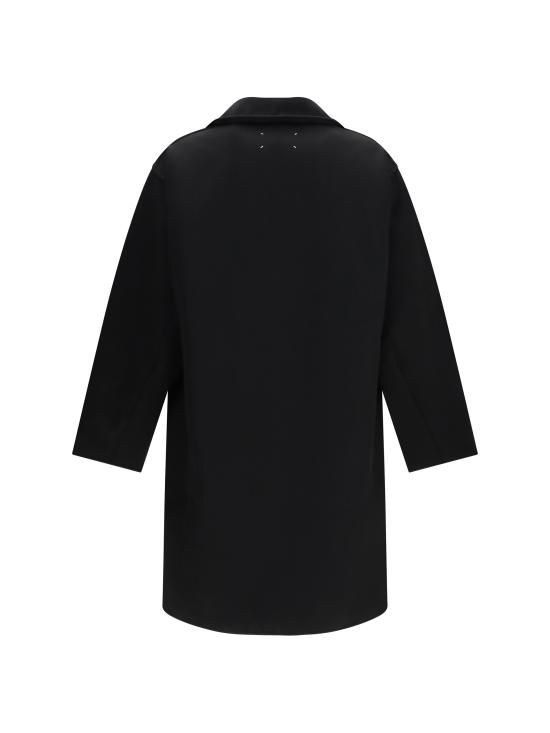 26SS 마르지엘라 코트 S50AA0163M35727 961 BLACK - MAISON MARGIELA