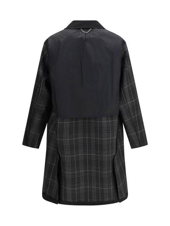 26SS 마르지엘라 코트 S50AA0163M35727 961 BLACK - MAISON MARGIELA