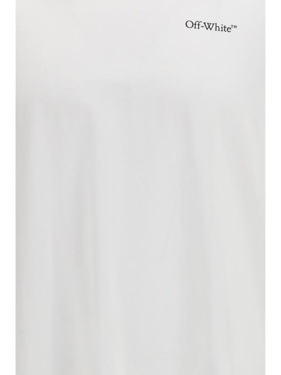 26SS 오프화이트 반팔 티셔츠 44MAA120S26J008100 1000 WHITE - OFF WHITE